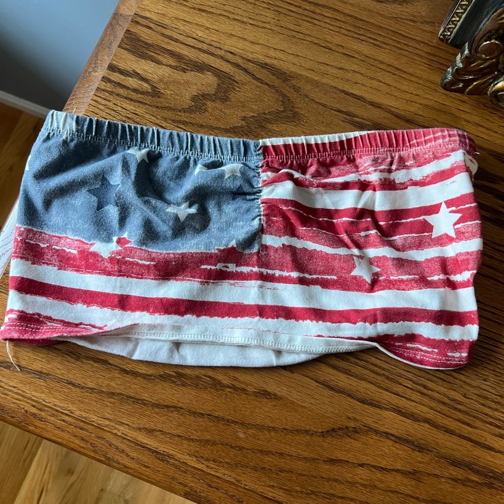 American flag bandeau